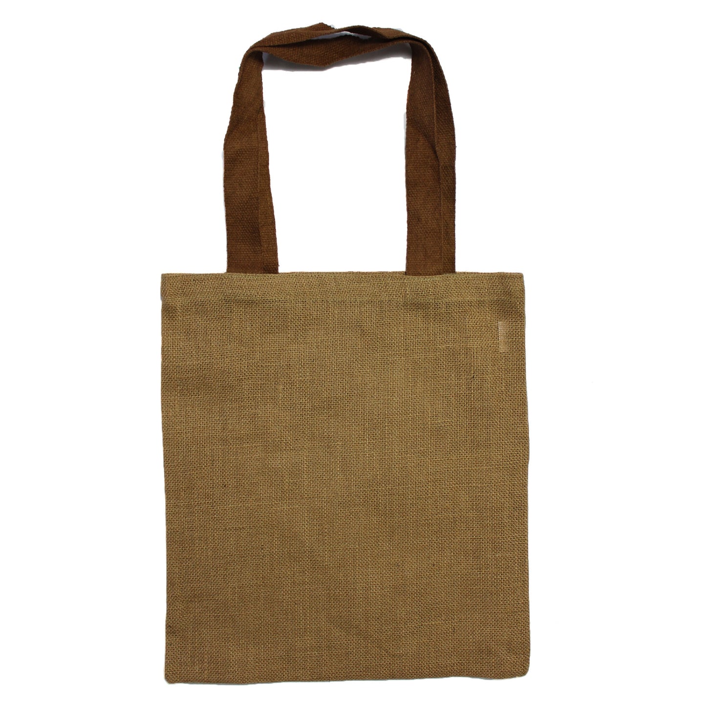 Jute-pose med farvede håndtag, Stor 42x38cm (Kopi)