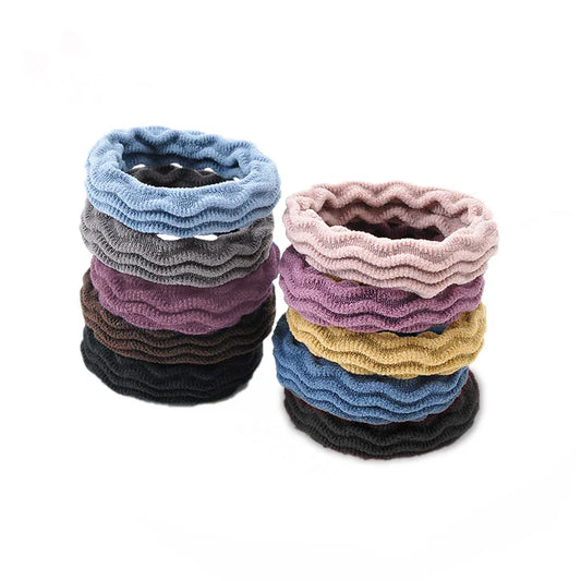 Hårelastik Yogi seamless Scronchie 4-pak