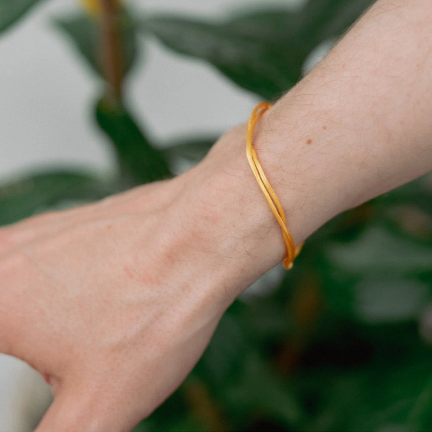 Armbånd 'mindfullness' safrangul