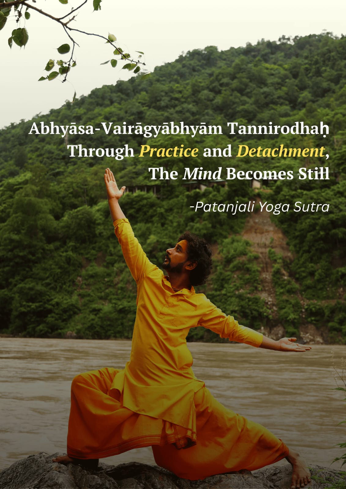 plakat 'Yoga Sutra'