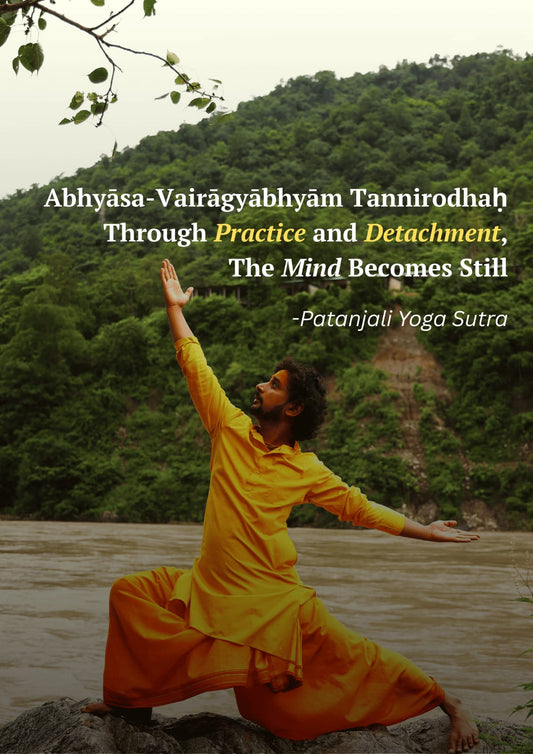 plakat 'Yoga Sutra'