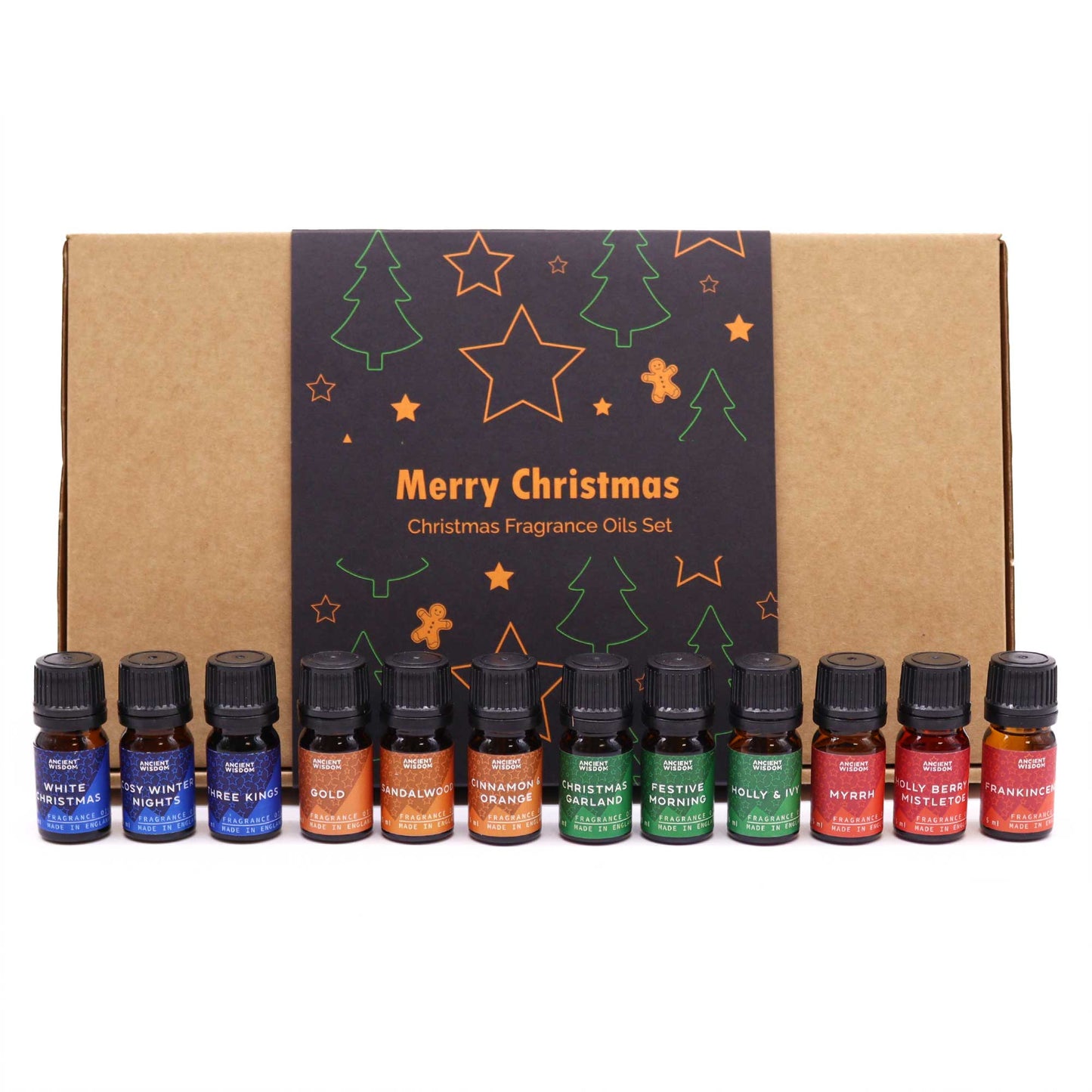 Aromaterapi essentiel olie, gavesæt 'Holy Scents of Christmas'