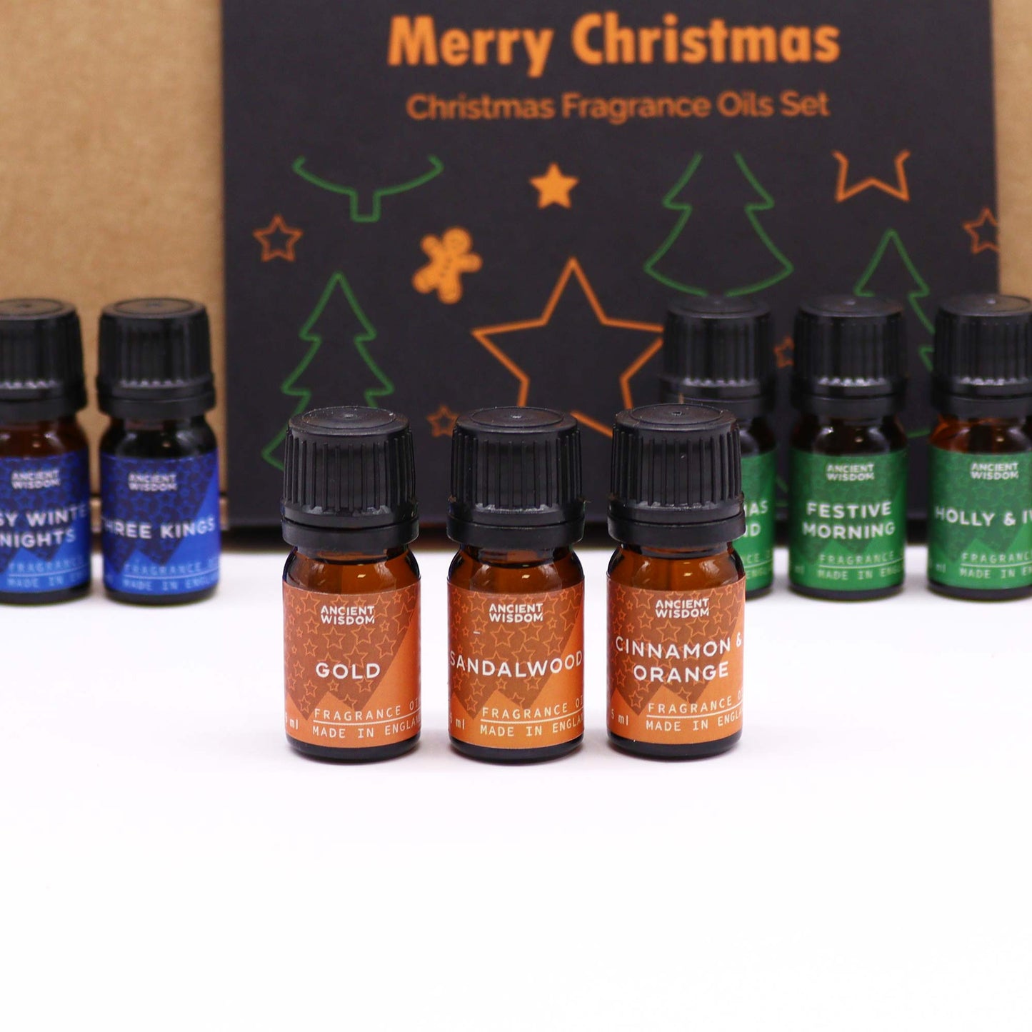 Aromaterapi essentiel olie, gavesæt 'Holy Scents of Christmas'